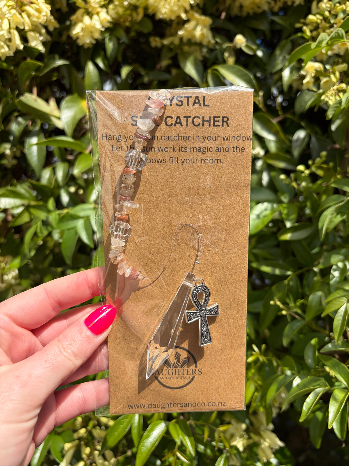 Rutilated Quartz | Point Sun Catcher