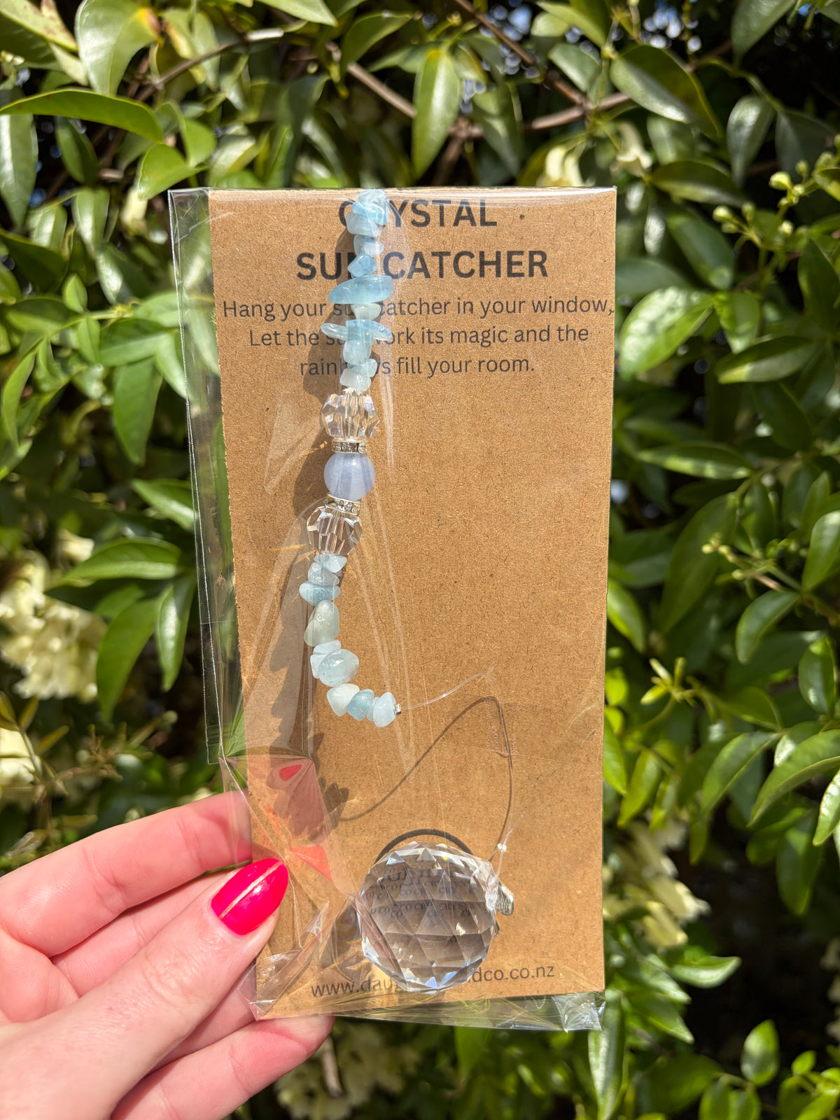 Aquamarine | Sphere Sun Catcher