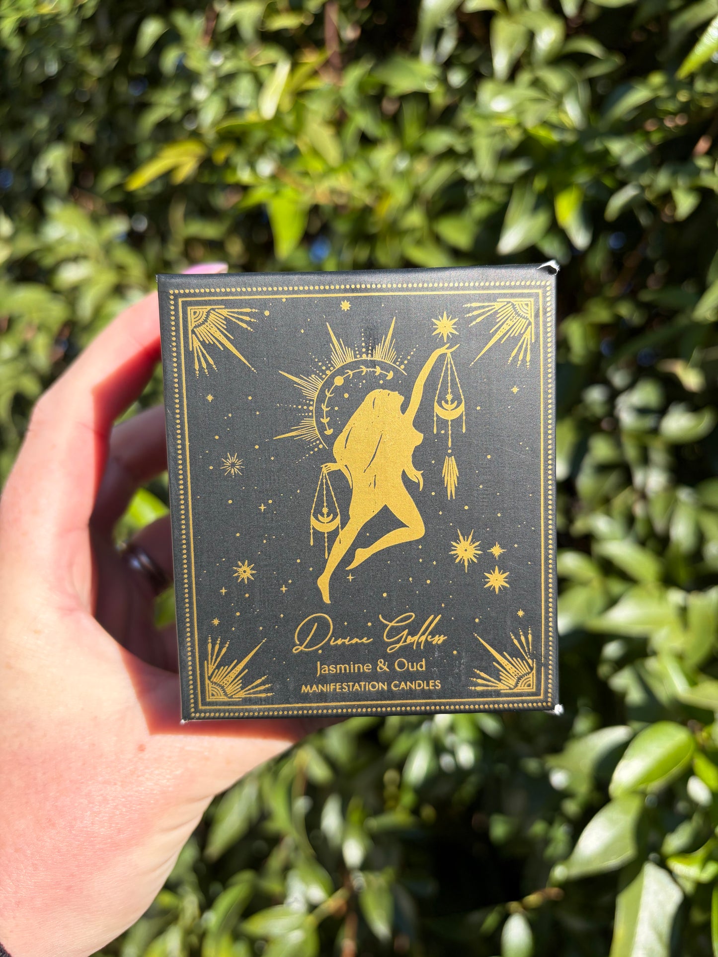 Divine Goddess Jasmine & Oud | Manifestation Candle