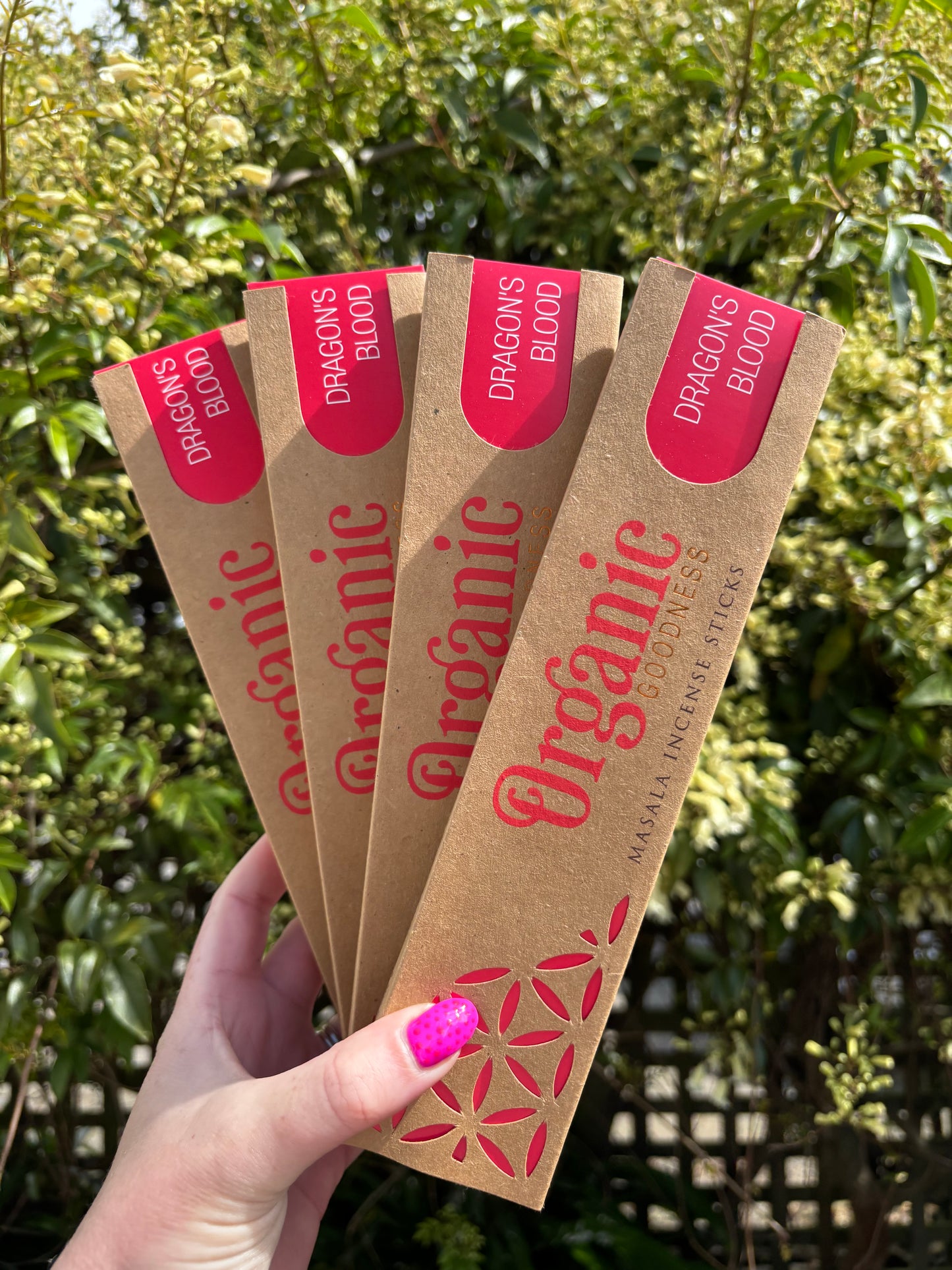 Dragons Blood Organic Incense Sticks
