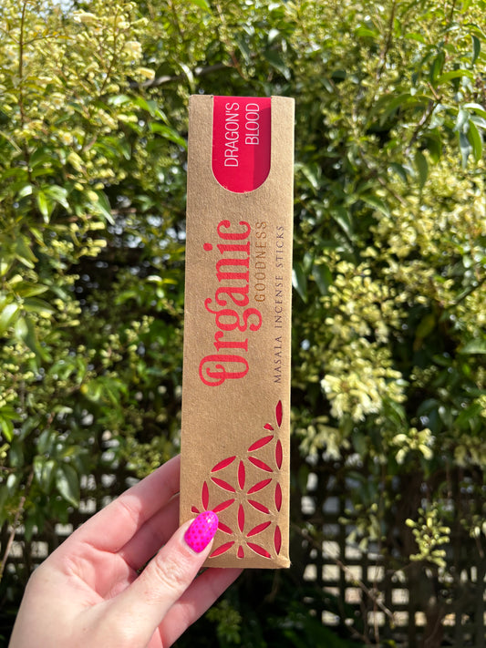Dragons Blood Organic Incense Sticks