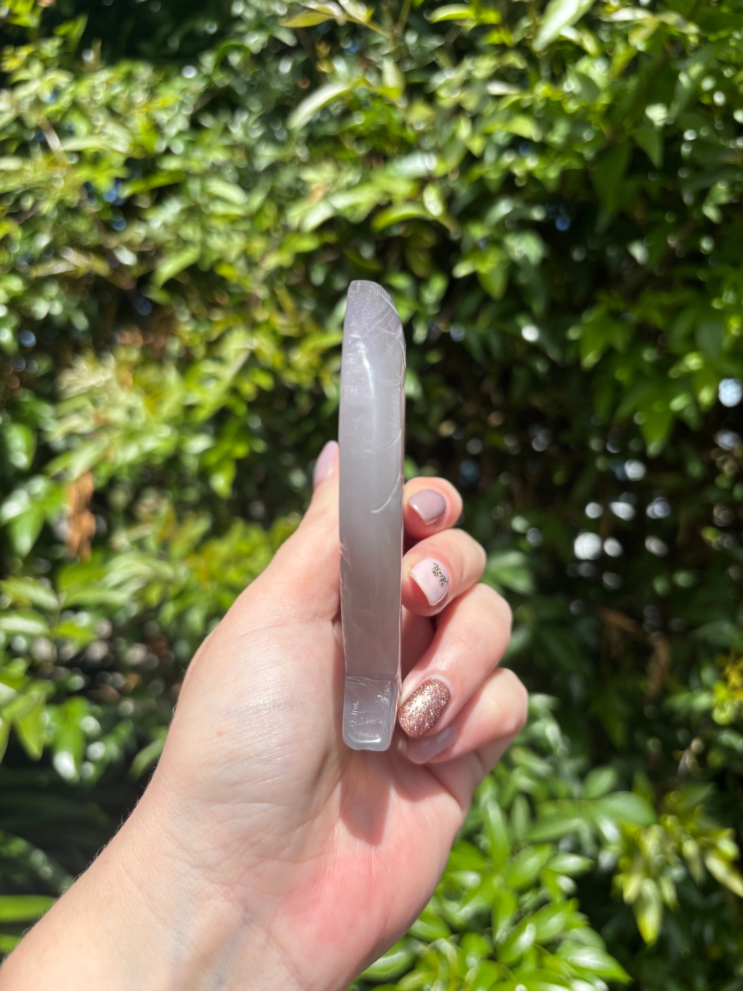 Druzy Agate Angel Wing Piece A