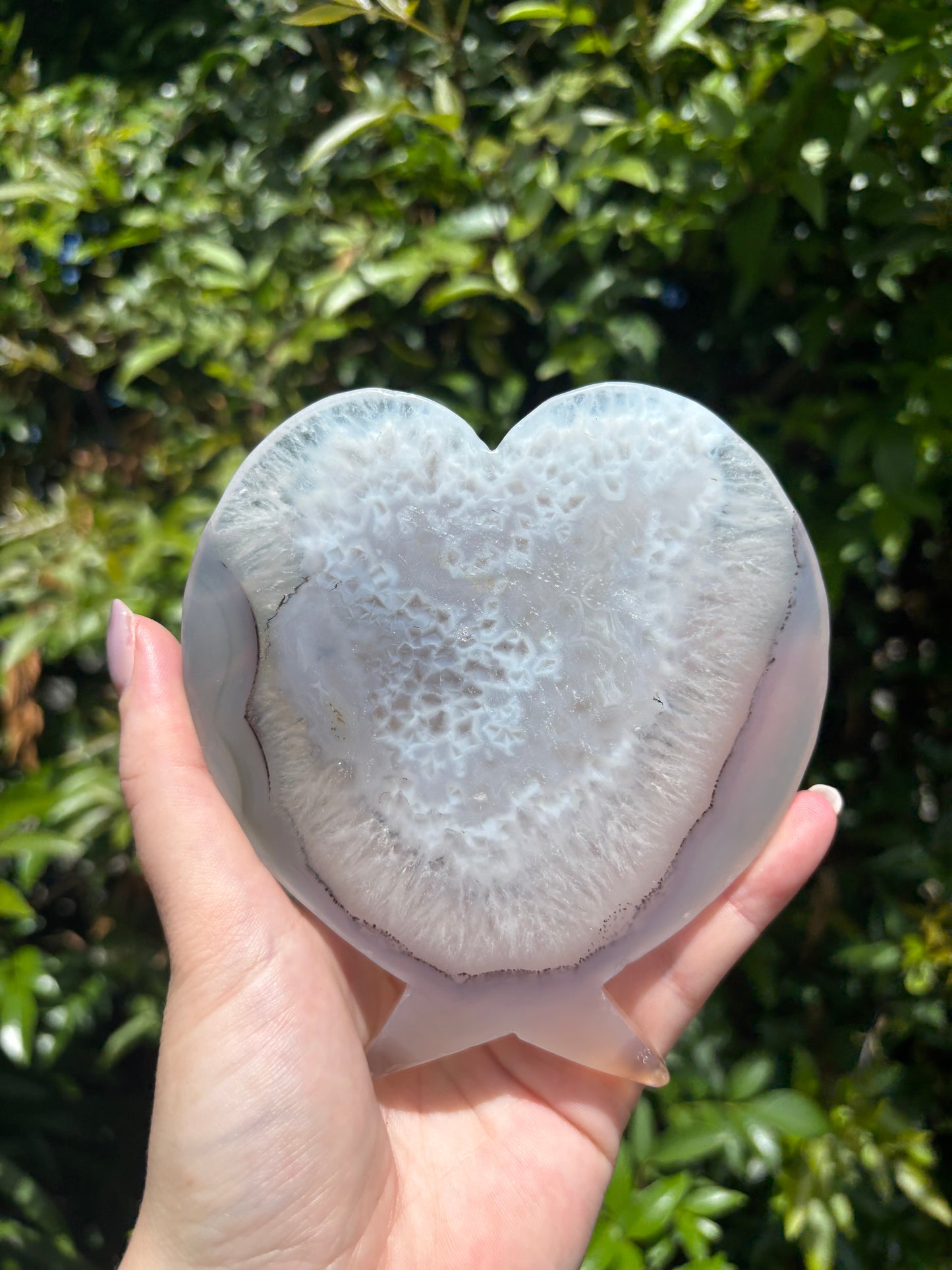 Druzy Agate Angel Wing Piece C