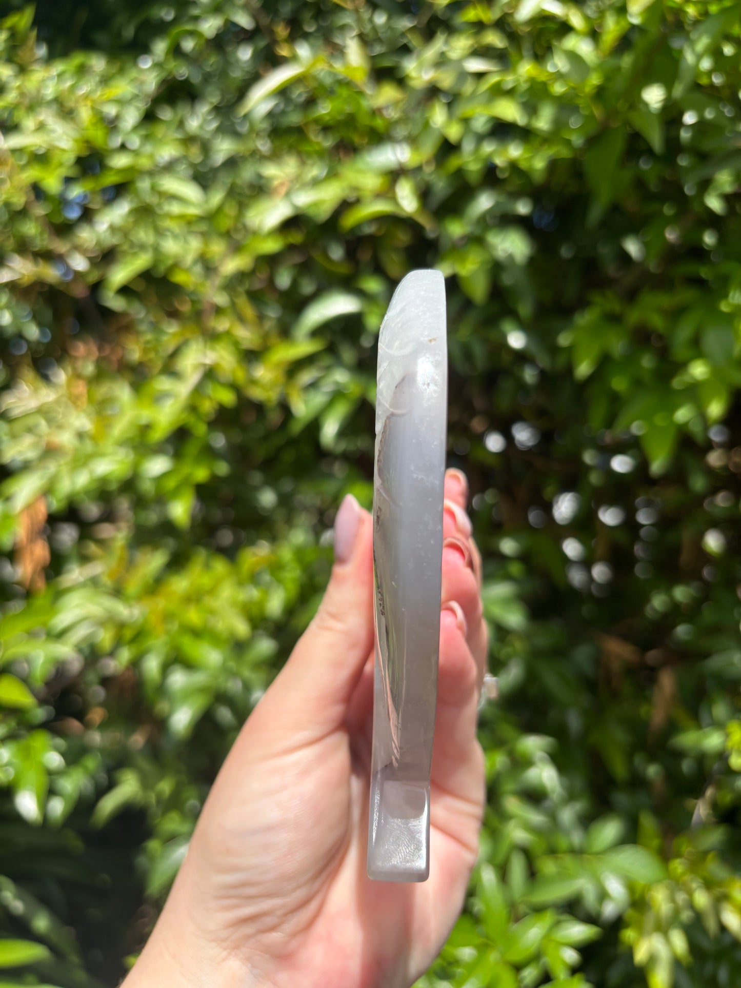 Druzy Agate Angel Wing Piece C