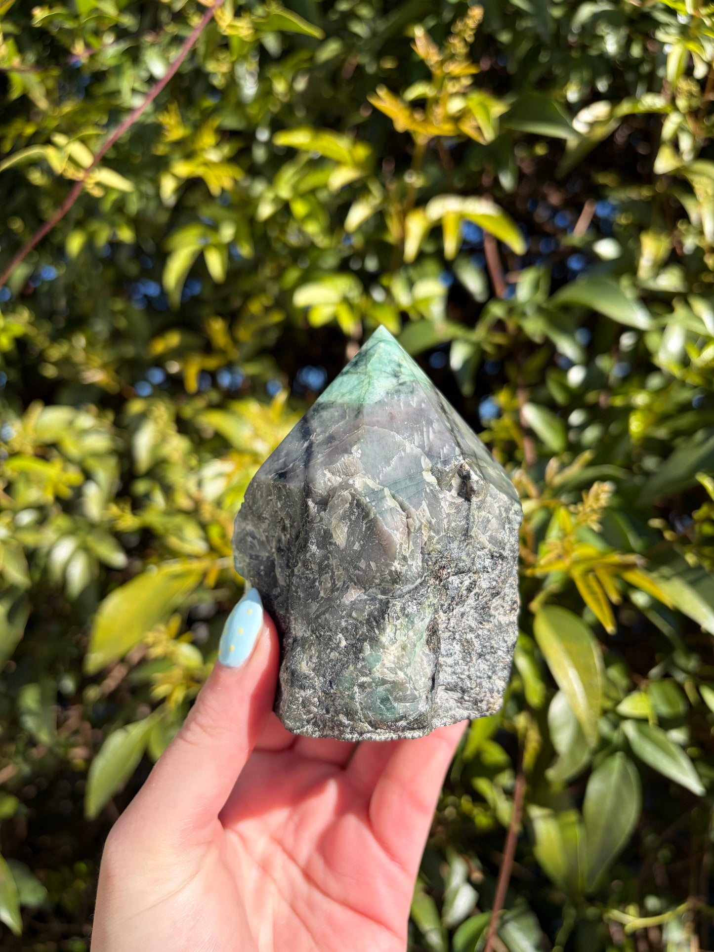 Emerald Semi Polished Point A