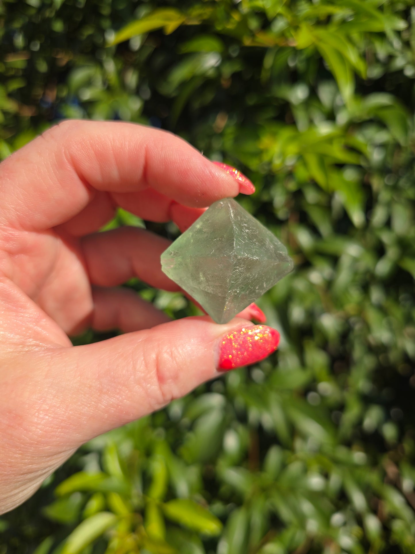 Fluorite Octahedron Large Piece