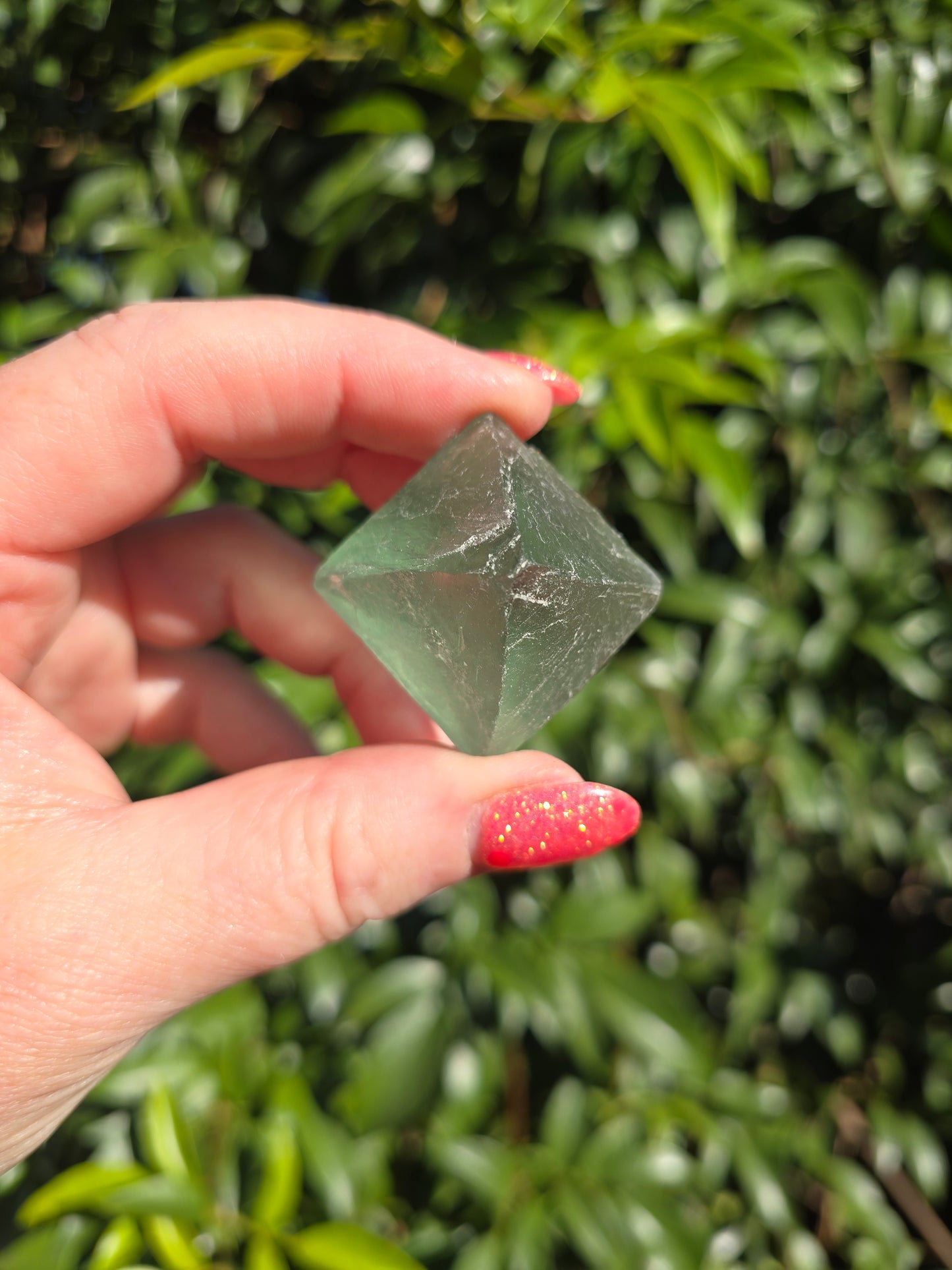 Fluorite Octahedron Xlarge Piece