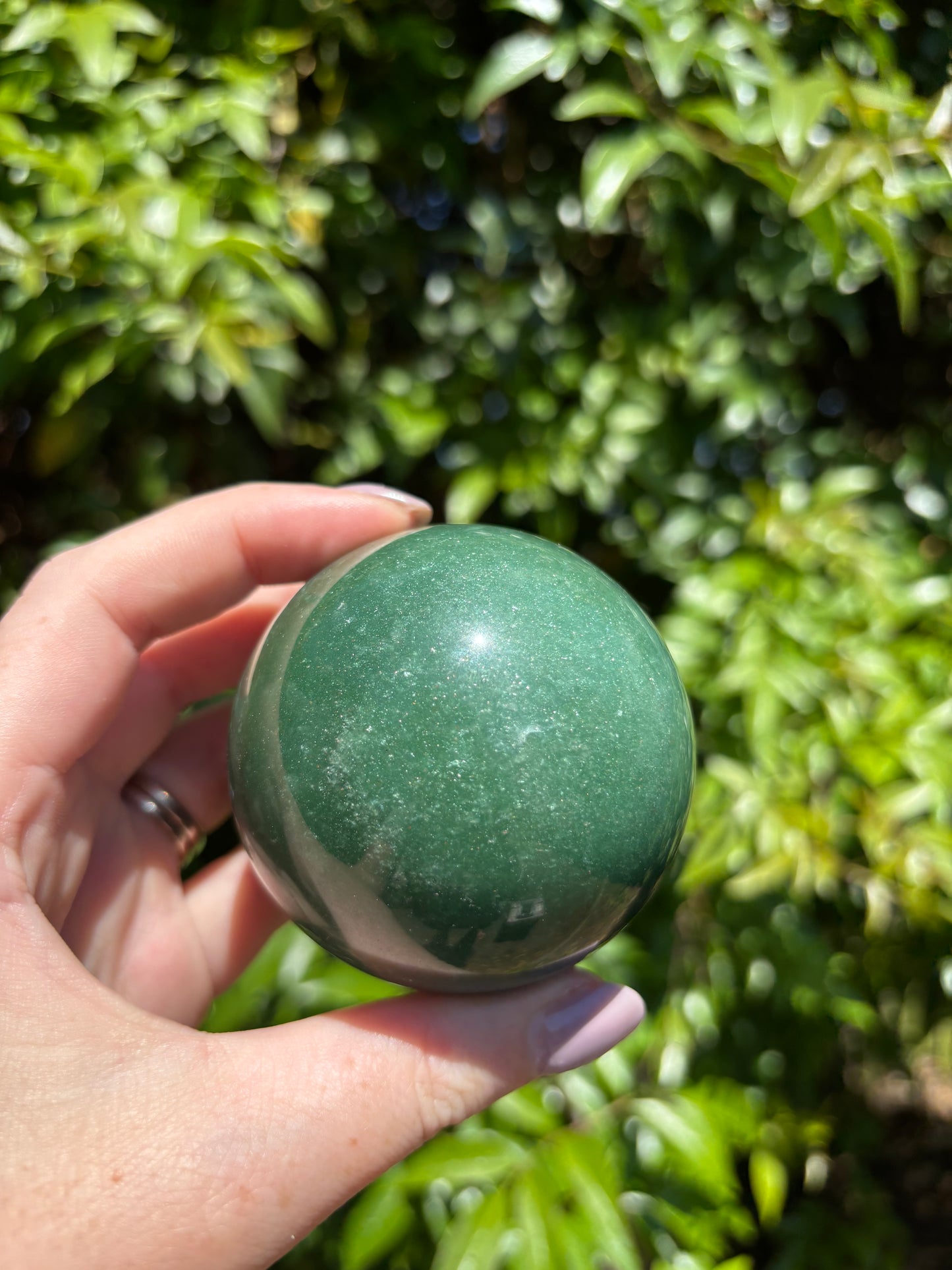 Fuchsite Large Sphere B