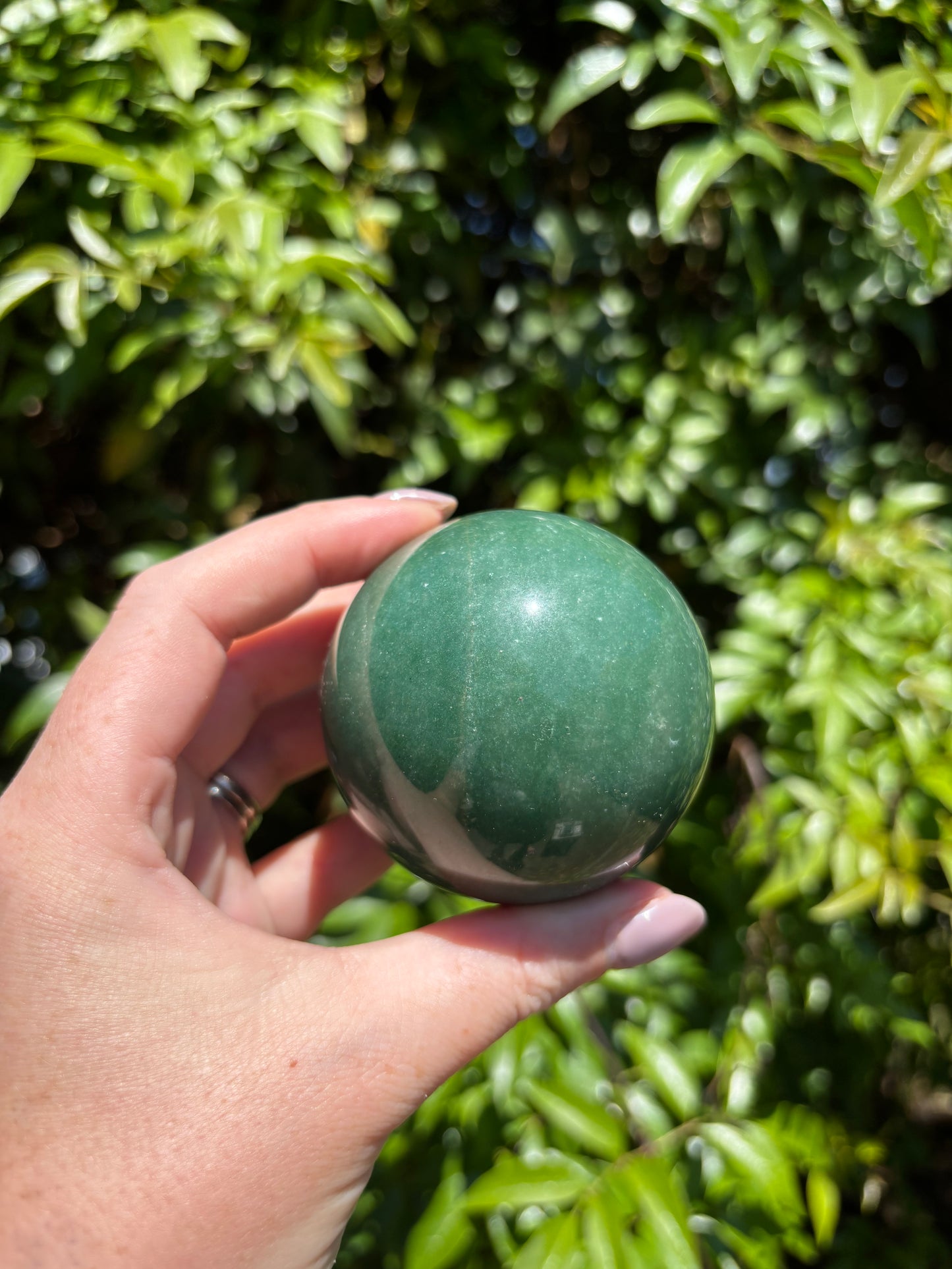 Fuchsite Large Sphere B
