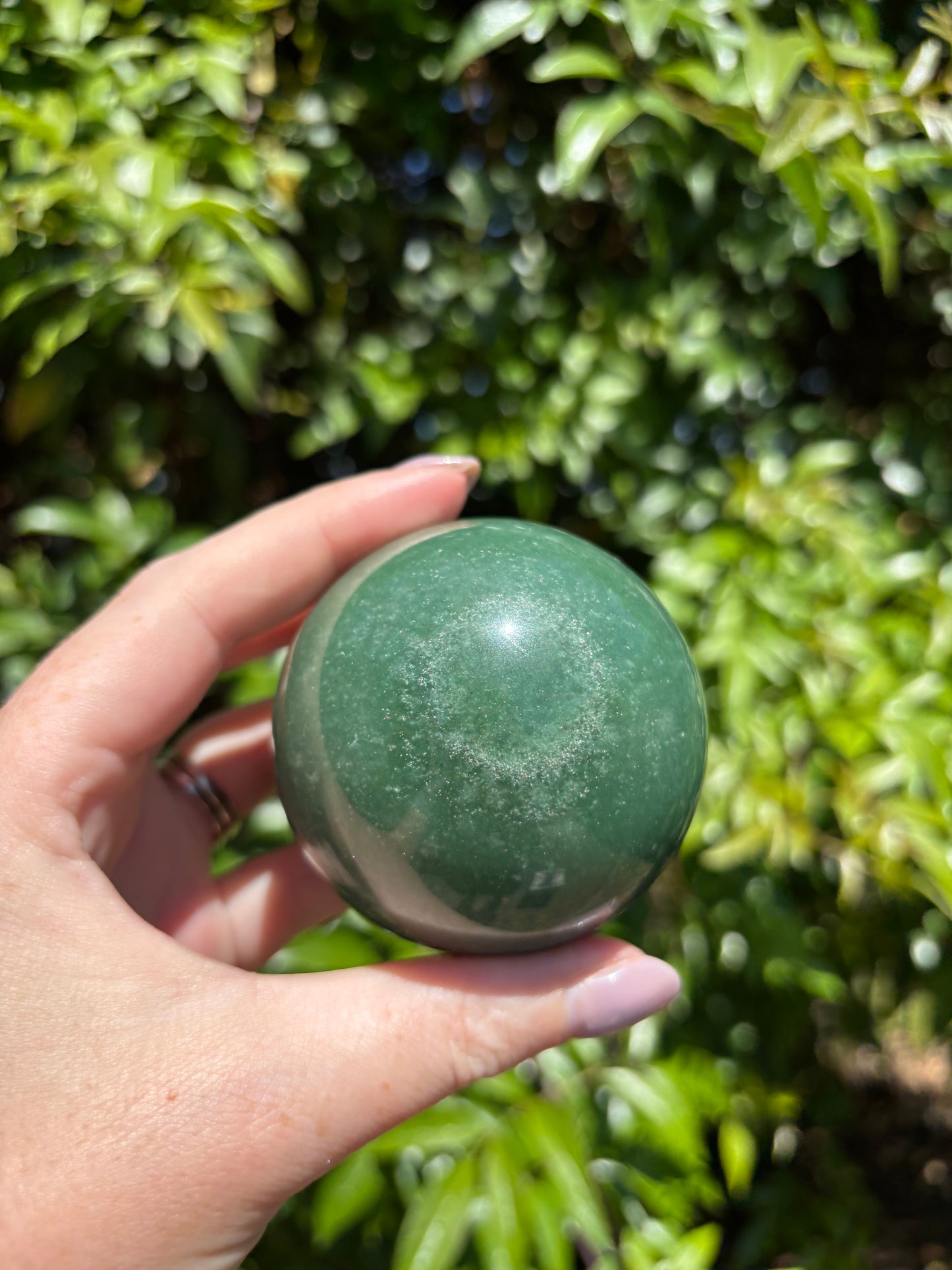 Fuchsite Large Sphere B