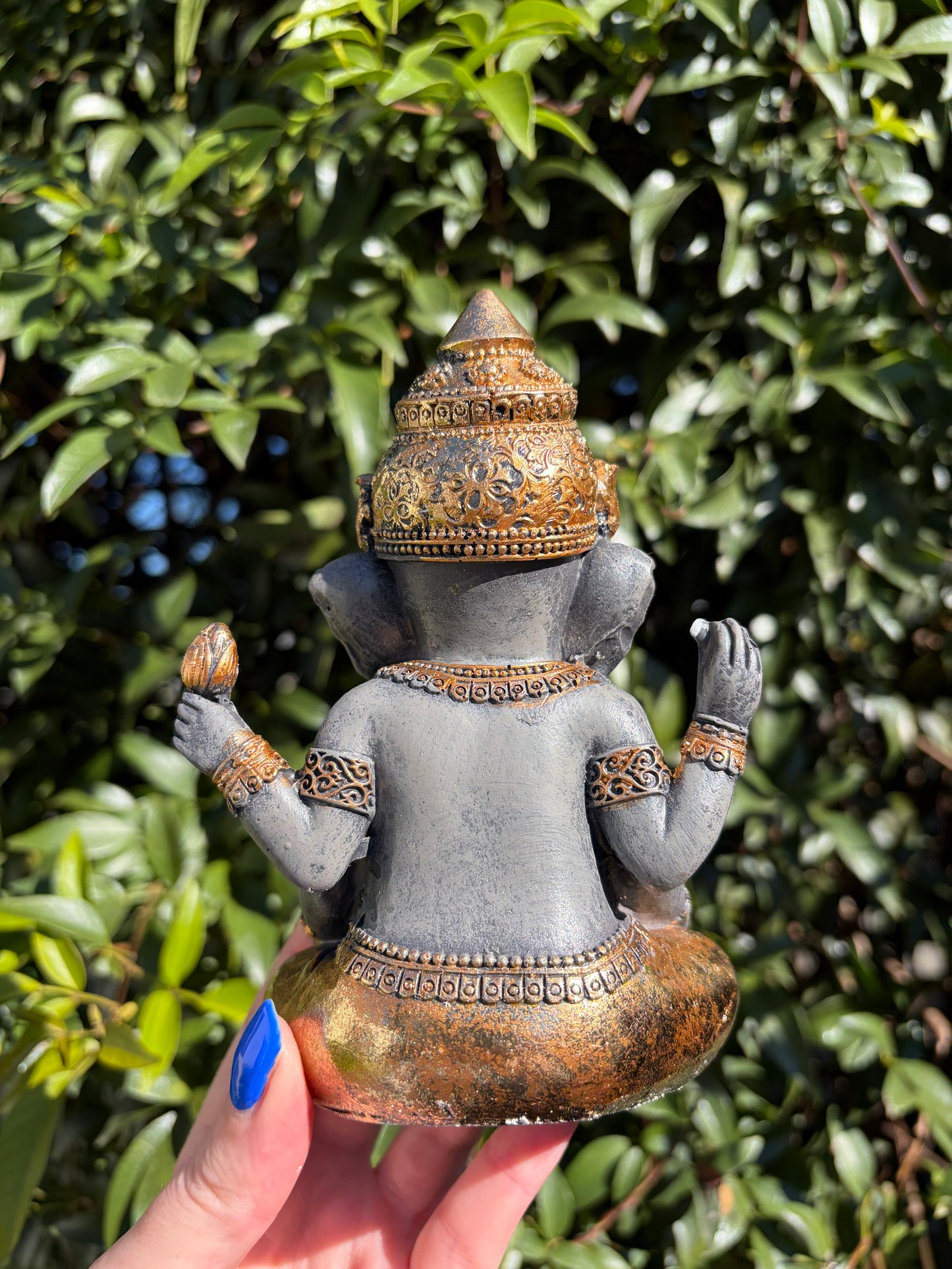 Grey & Gold Ganesh Small