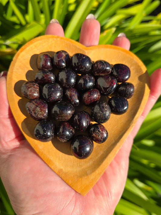 Garnet Tumbled Stone Small