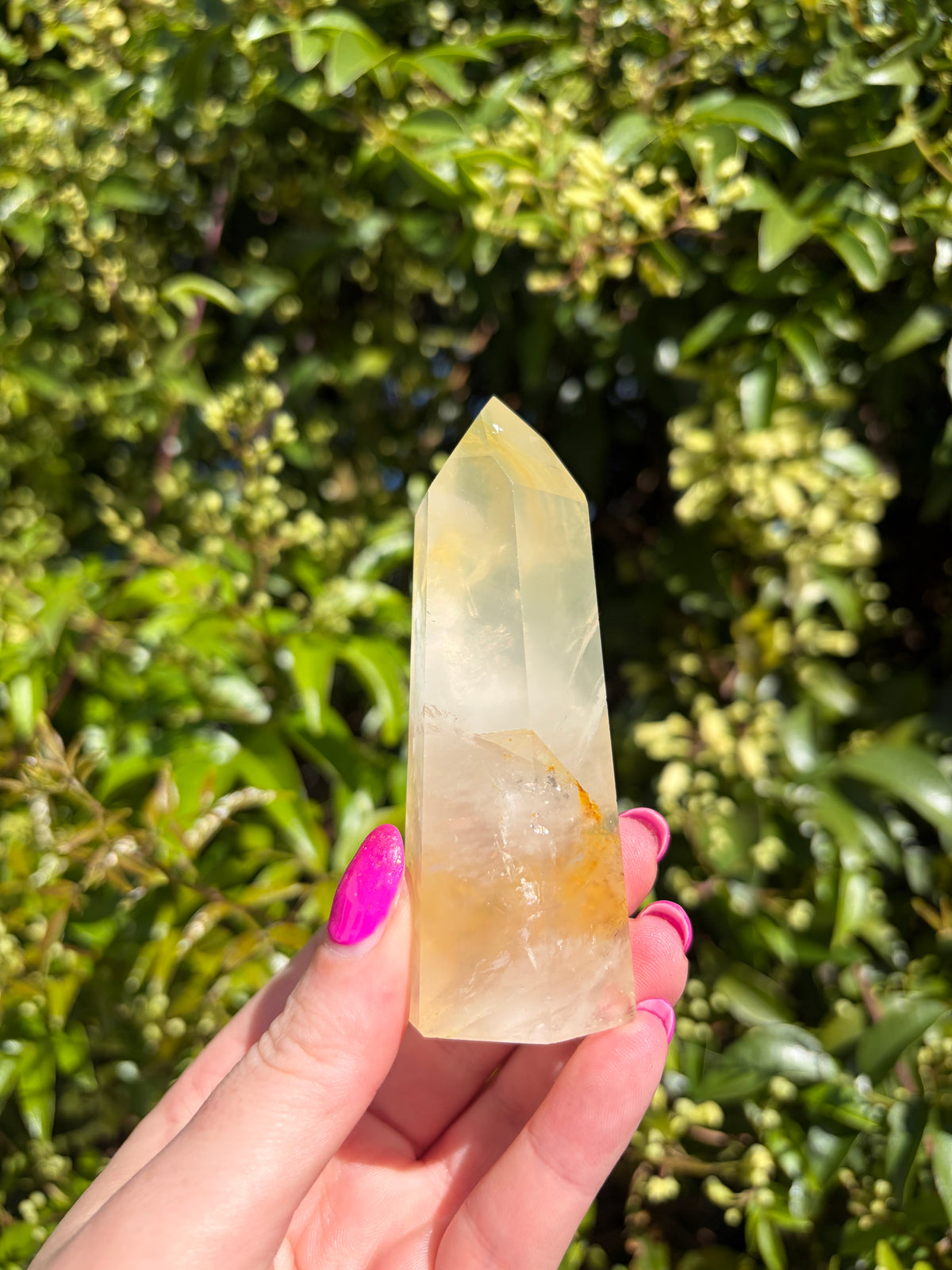 Golden Healer & Girasol Quartz Point C