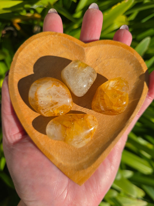 Golden Healer Quartz Tumbled Stone