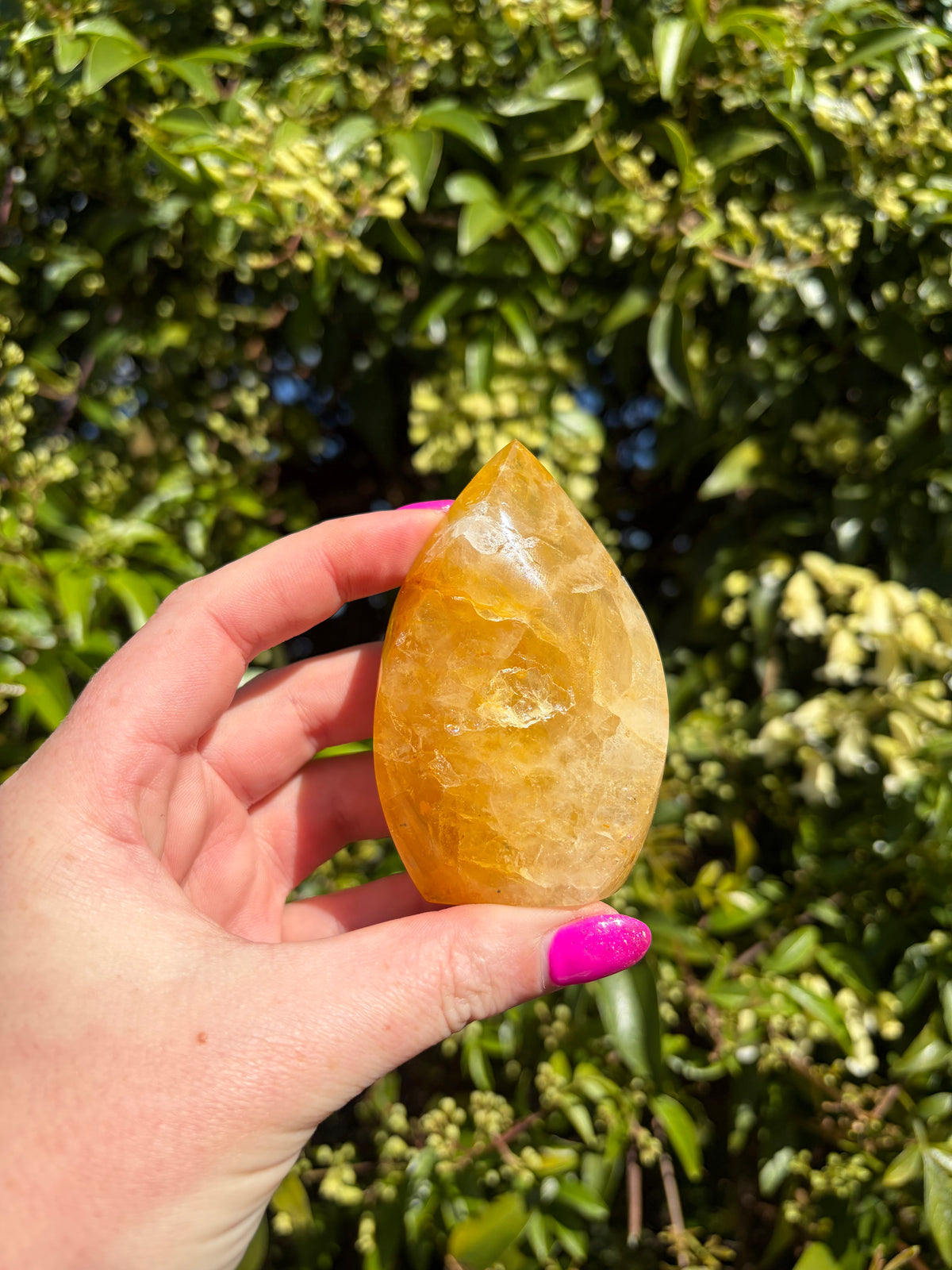 Golden Healer Quartz Flame A
