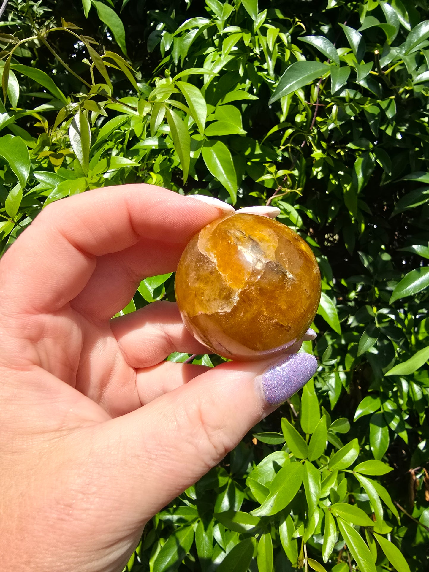 Golden Healer Quartz Sphere C