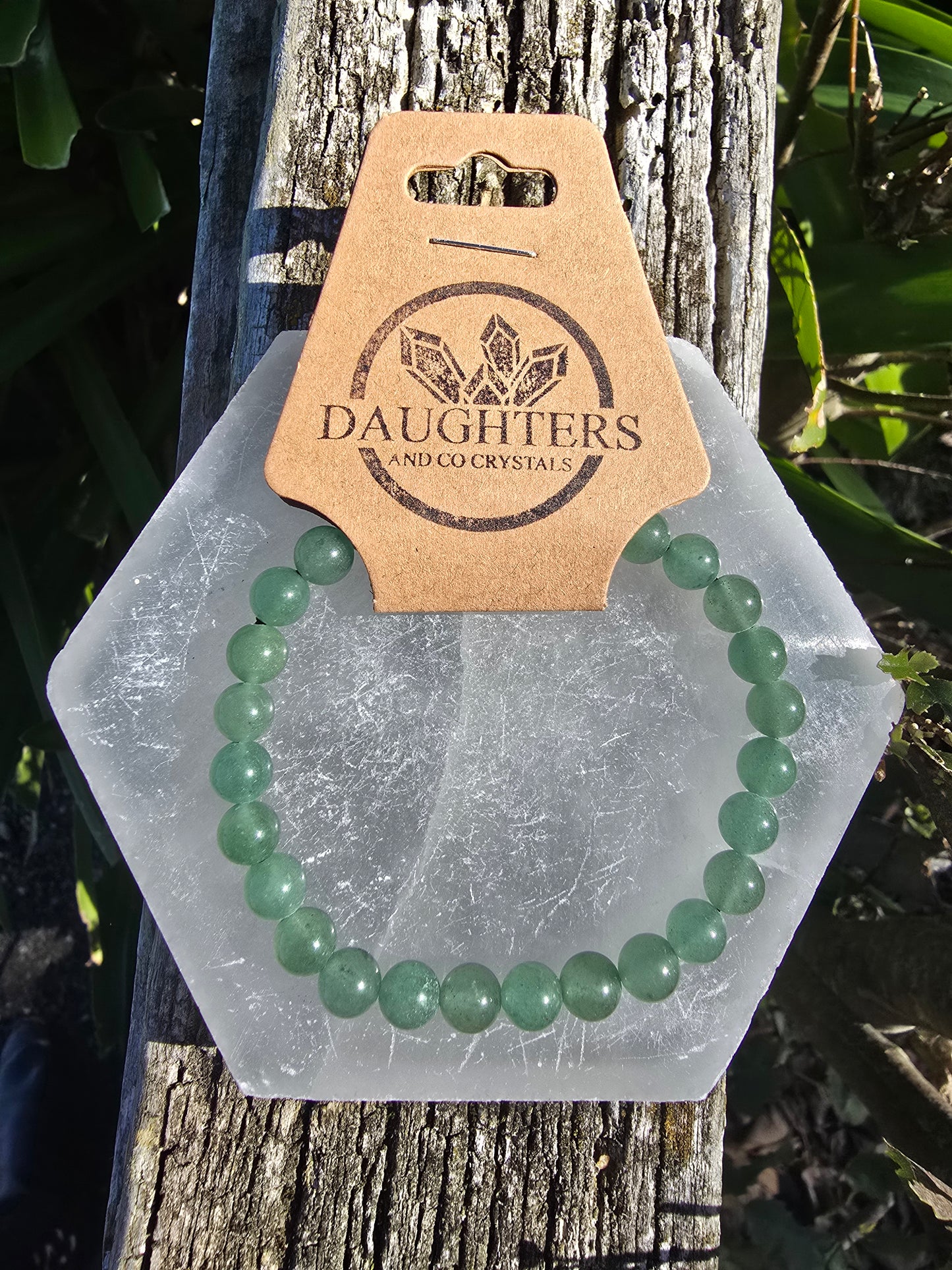 Green Aventurine | Small Round Bead Bracelet