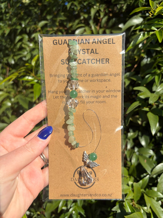 Green Aventurine | Guardian Angel Sun Catcher