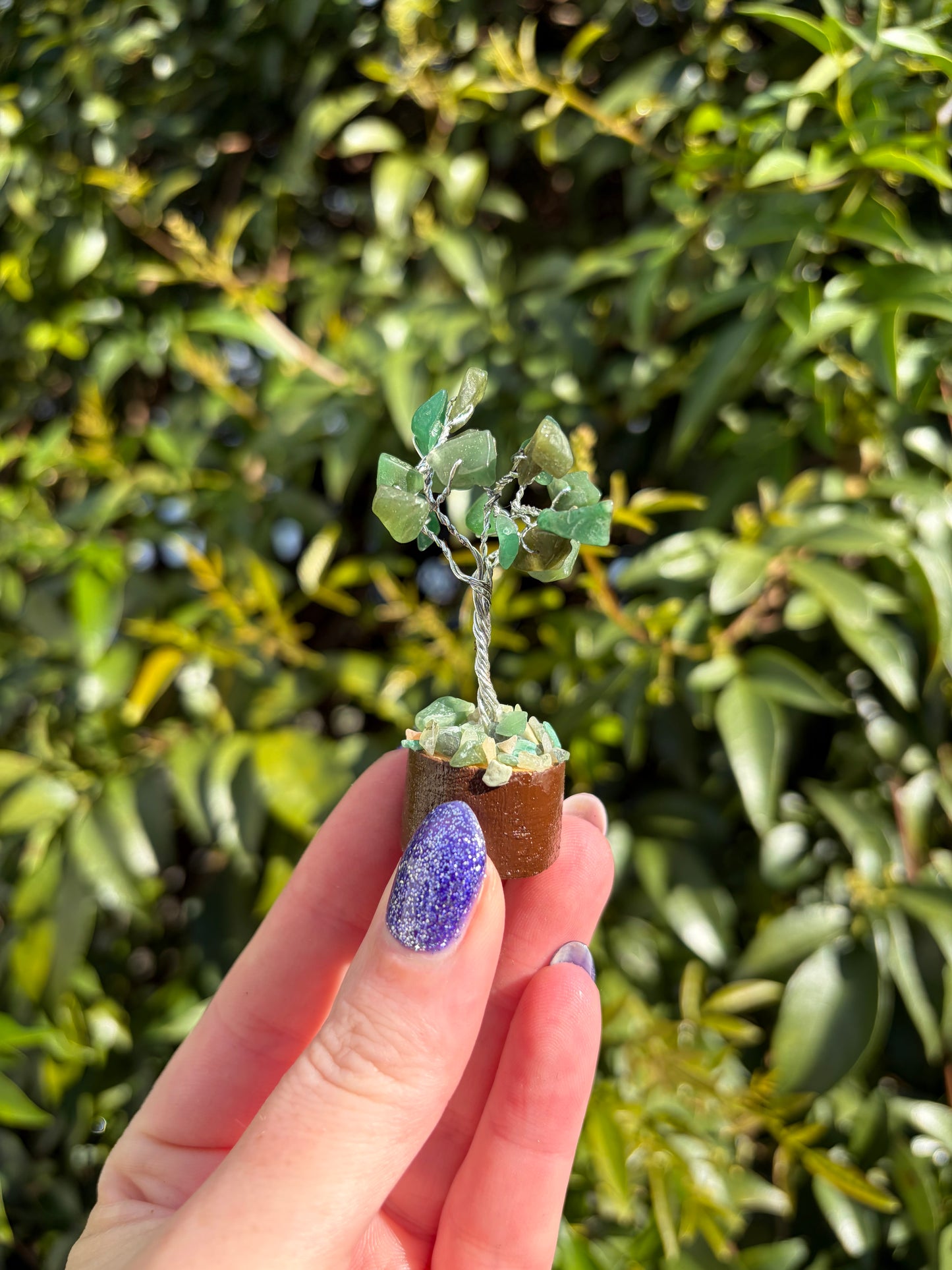 Green Aventurine Crystal Tree Mini