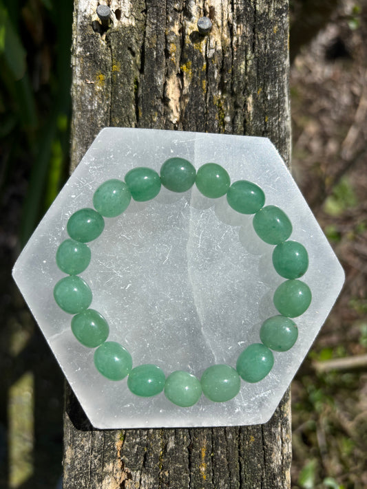 Green Aventurine | Nugget Bead Bracelet