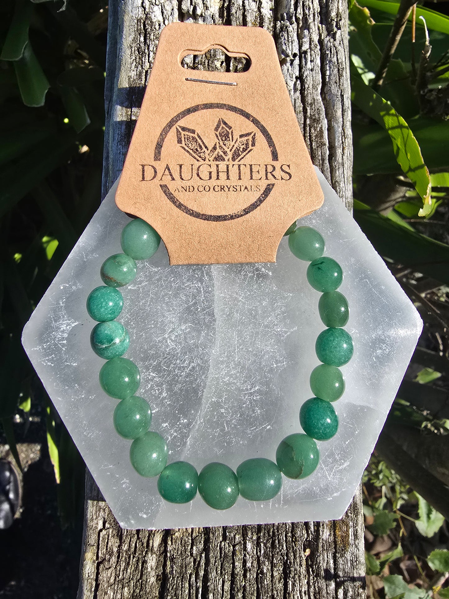Green Aventurine | Large Nugget Bead Bracelet
