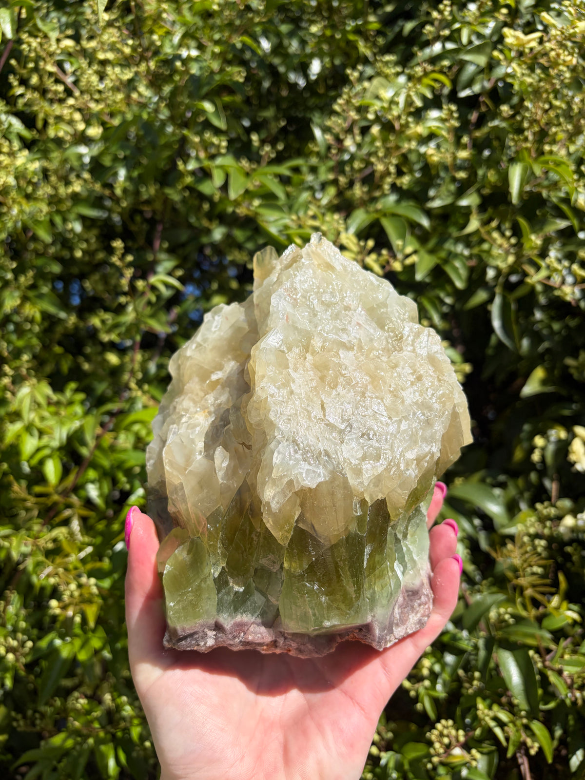 Green Calcite Large Rough Piece 2.3kgs