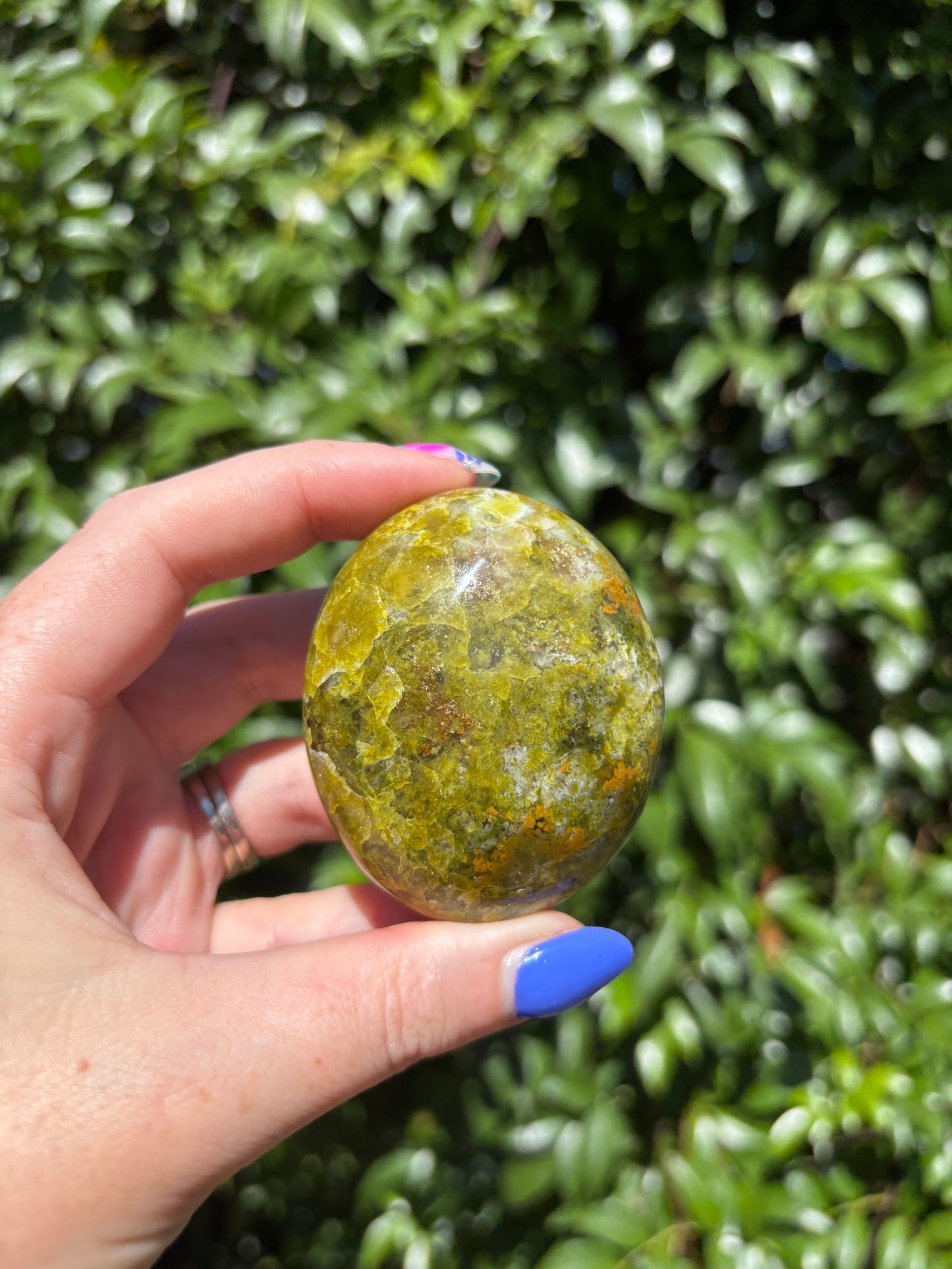 Green Opal Palm Stone A
