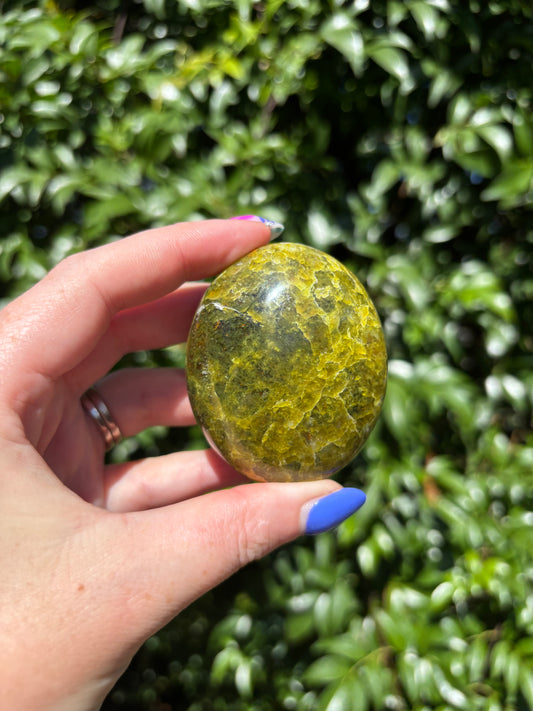 Green Opal Palm Stone A