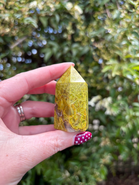 Green Opal Polished Point B