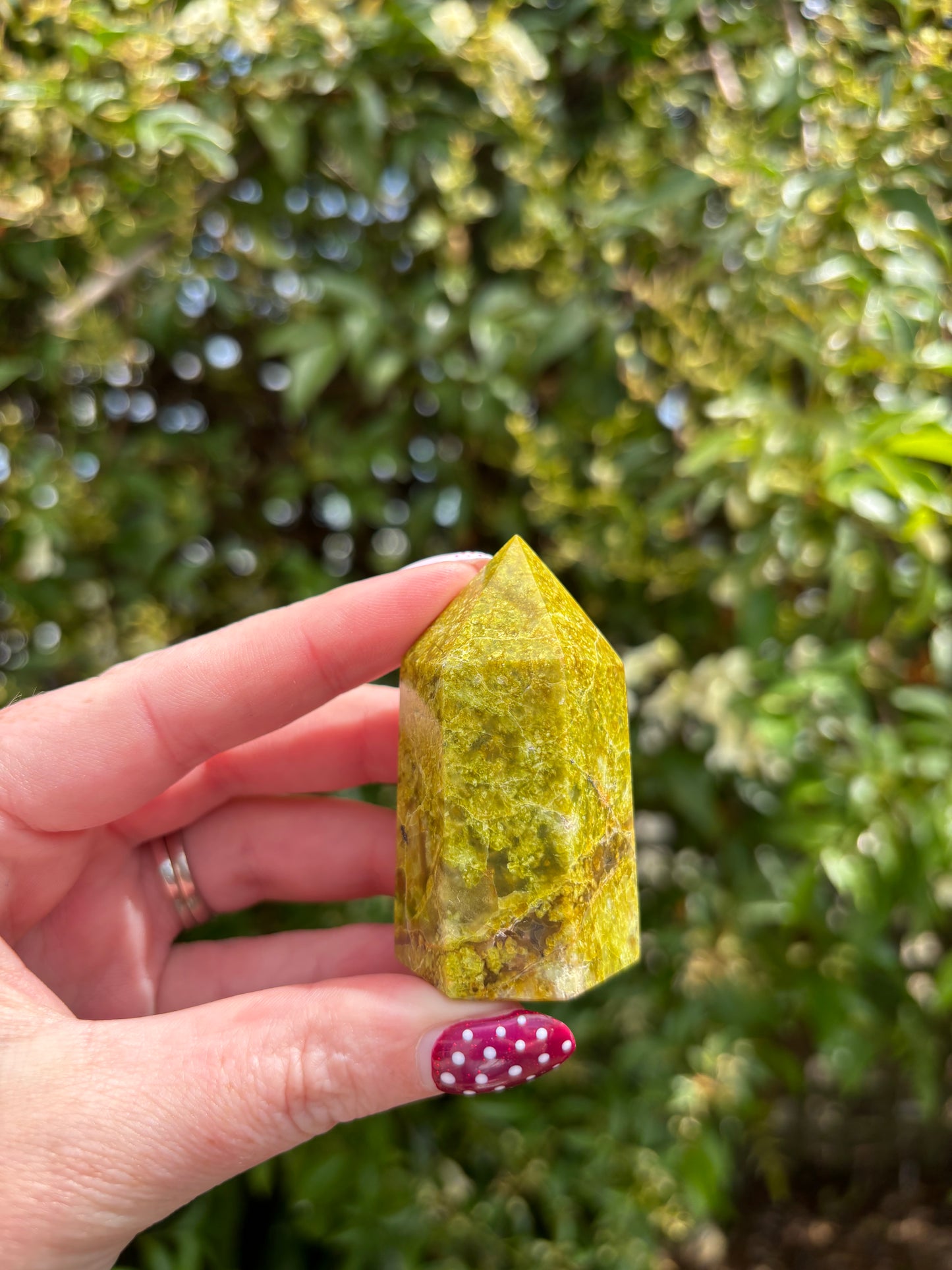 Green Opal Polished Point B