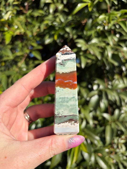 Green Sardonyx Point A