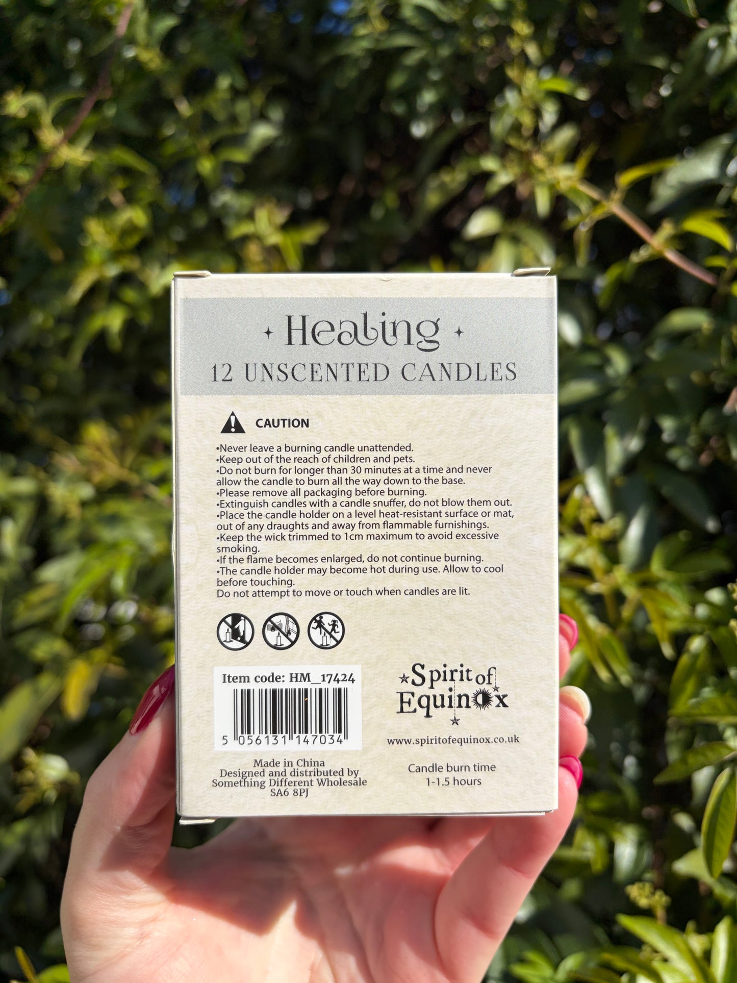 White HEALING Spell Candles x12