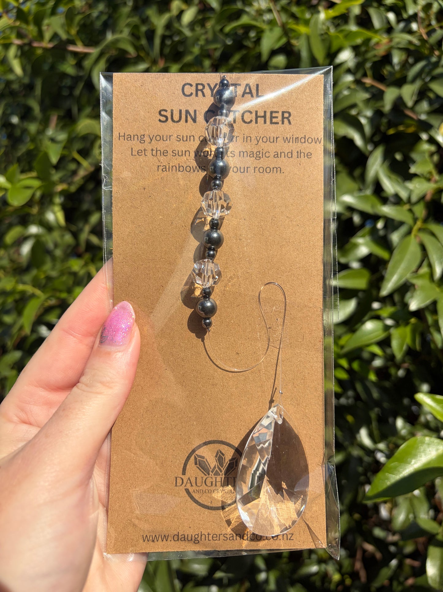 Hematite | Tear Drop Sun Catcher B