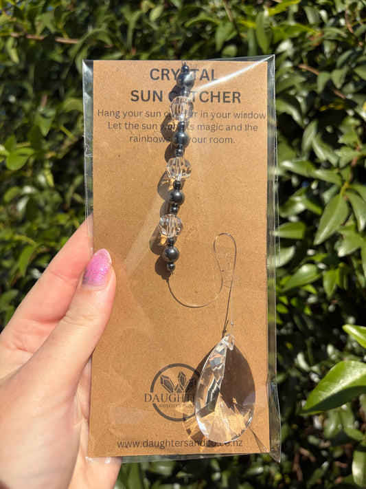 Hematite | Tear Drop Sun Catcher B