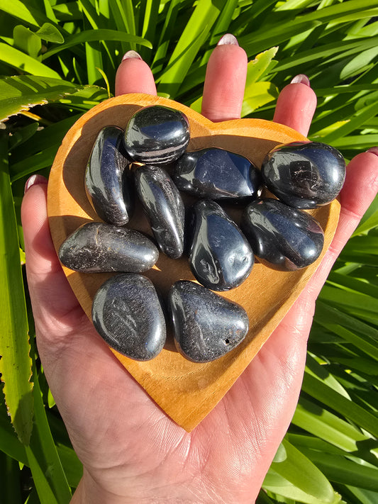 Hematite Tumbled Stone Medium