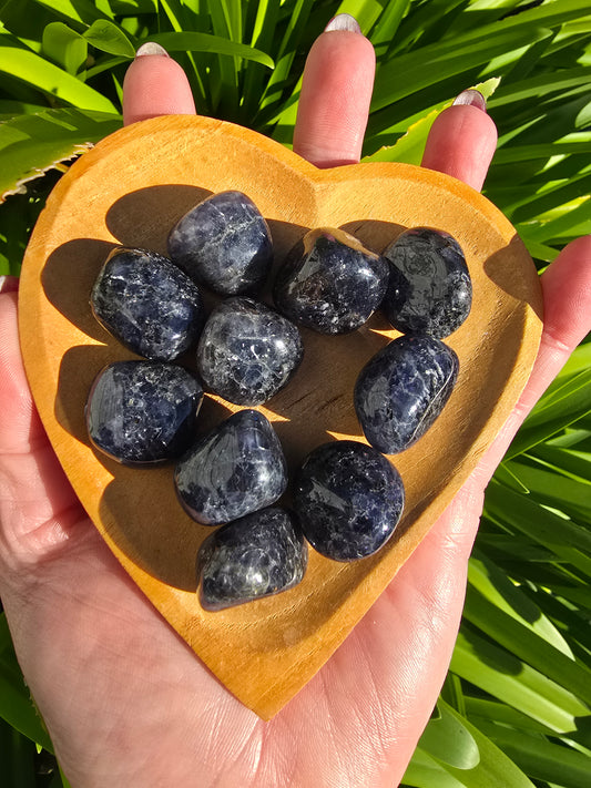 iolite Tumbled Stone Small