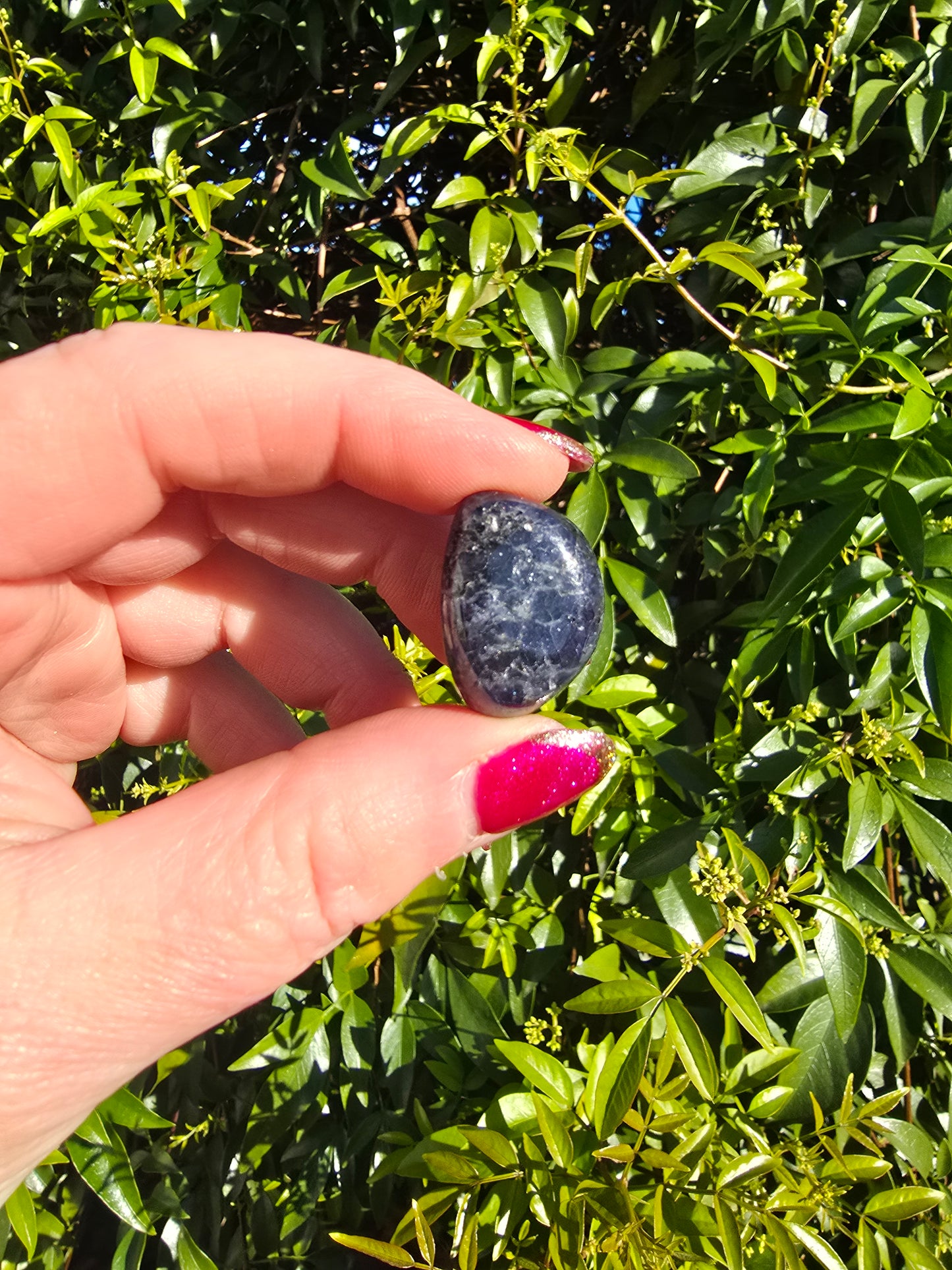 iolite Tumbled Stone Small