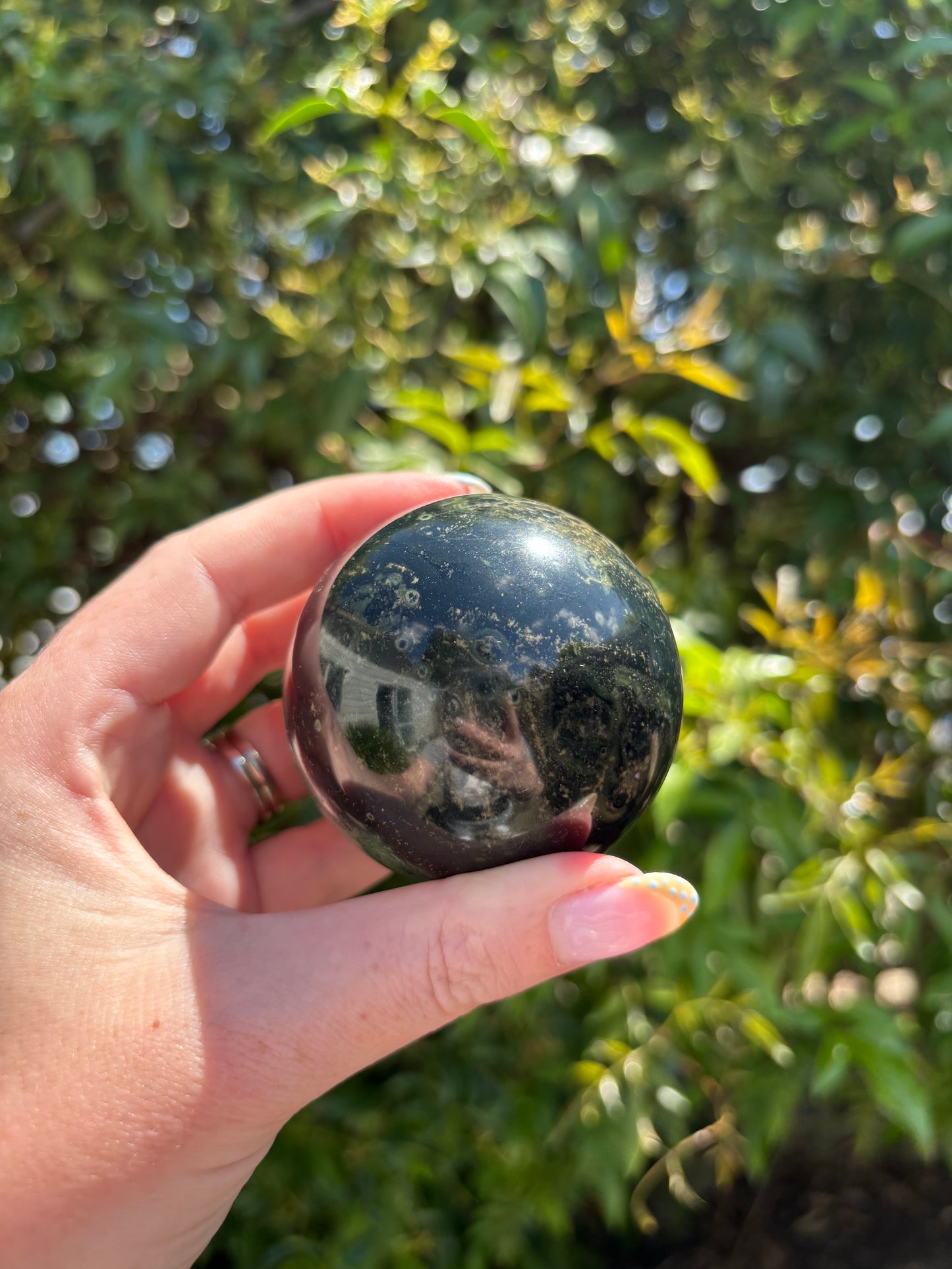 Kambaba Jasper Sphere B
