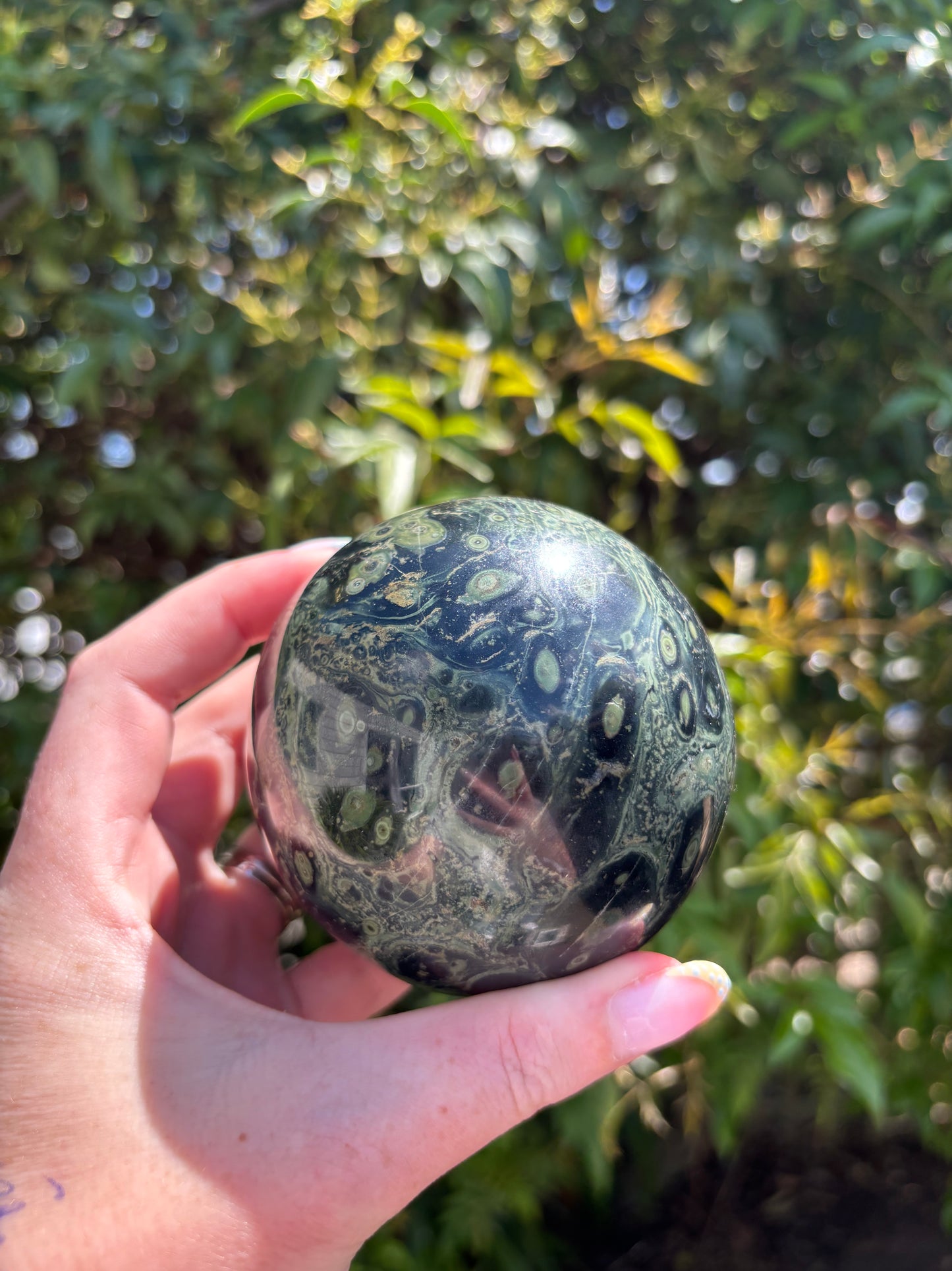 Kambaba Jasper Sphere Large A