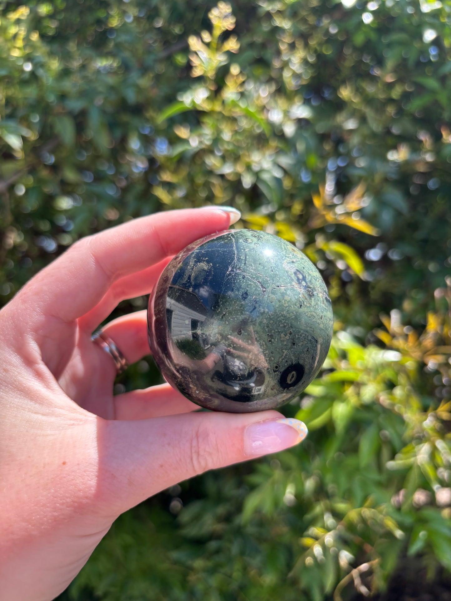 Kambaba Jasper Sphere B