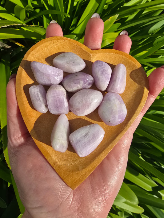 Kunzite Tumbled Stone