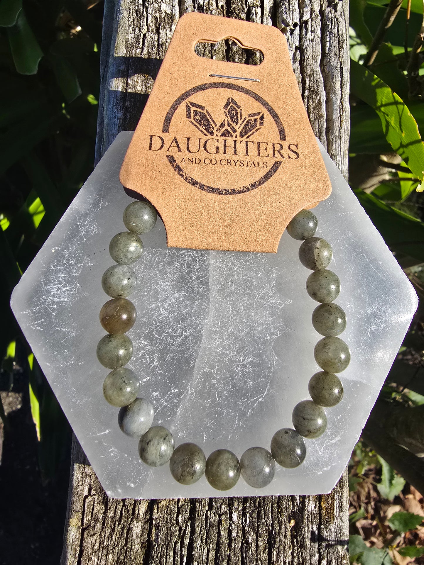 Labradorite | Round Bead Bracelet