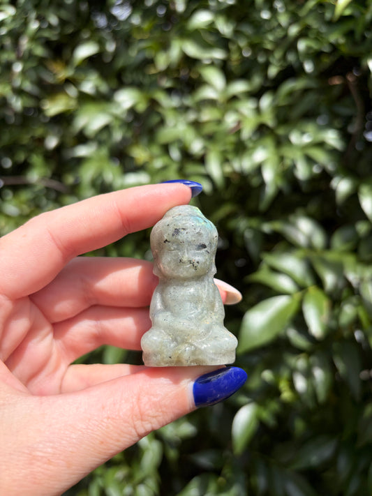 Labradorite Buddha