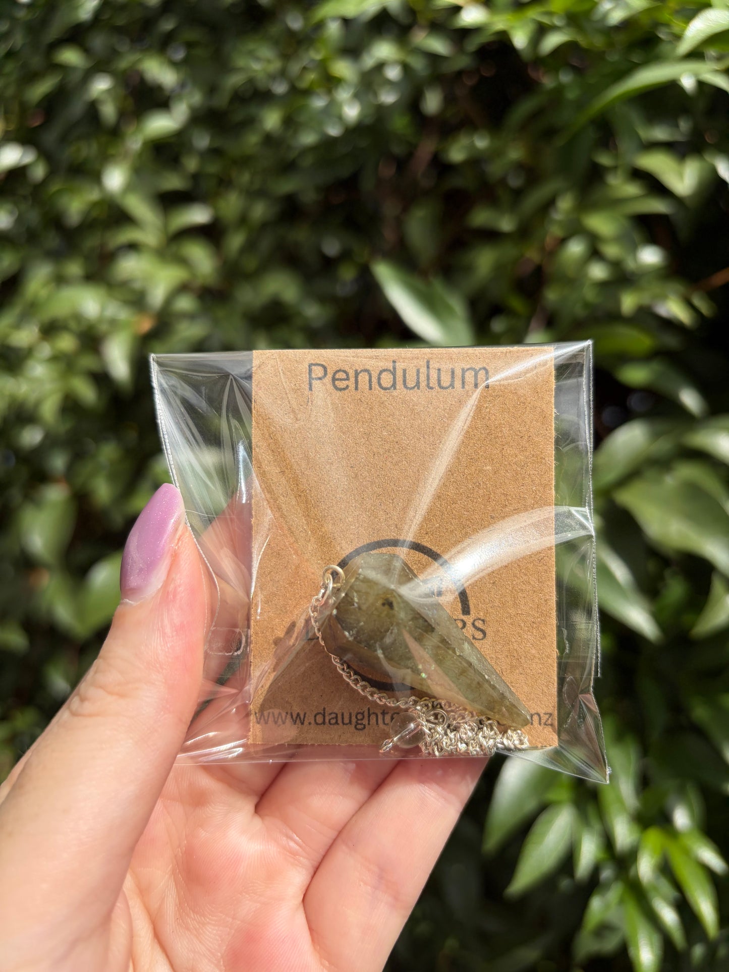 Labradorite Pendulum