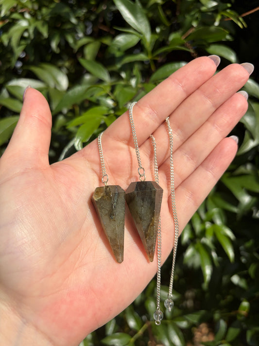 Labradorite Pendulum