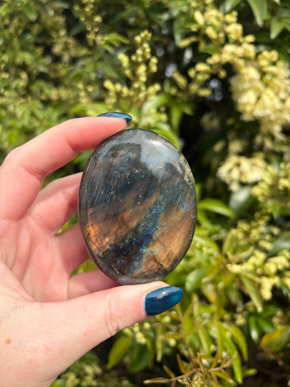 Labradorite Palm Stone A