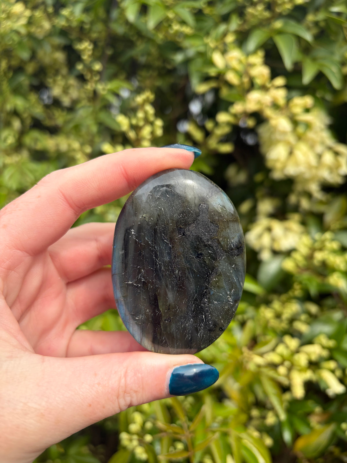 Labradorite Palm Stone D