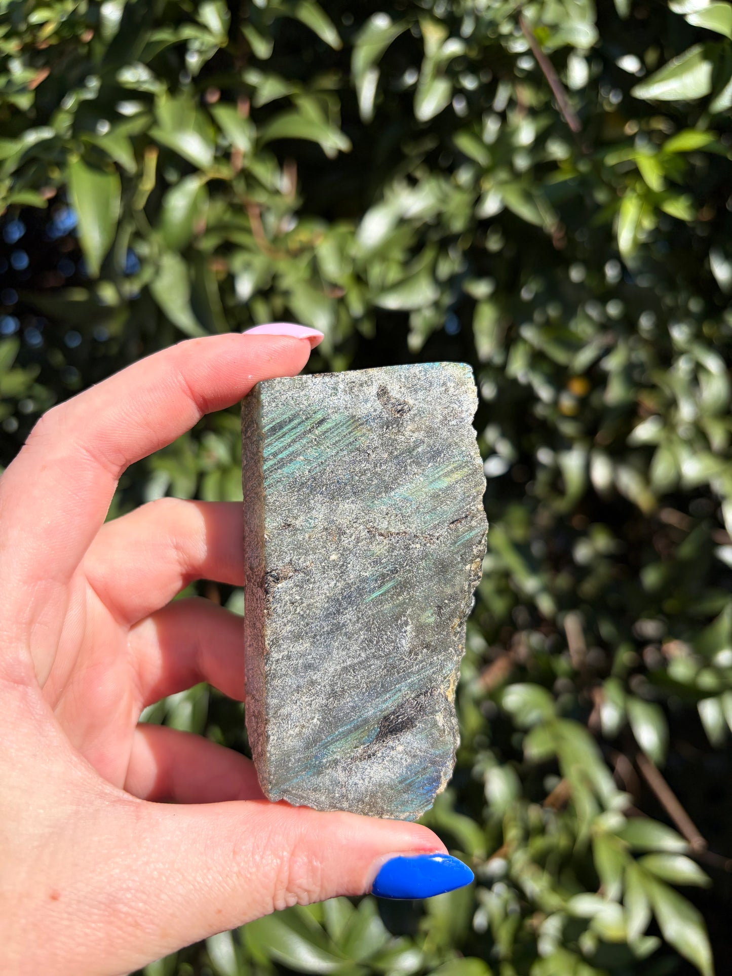 Labradorite Semi Polished Piece A