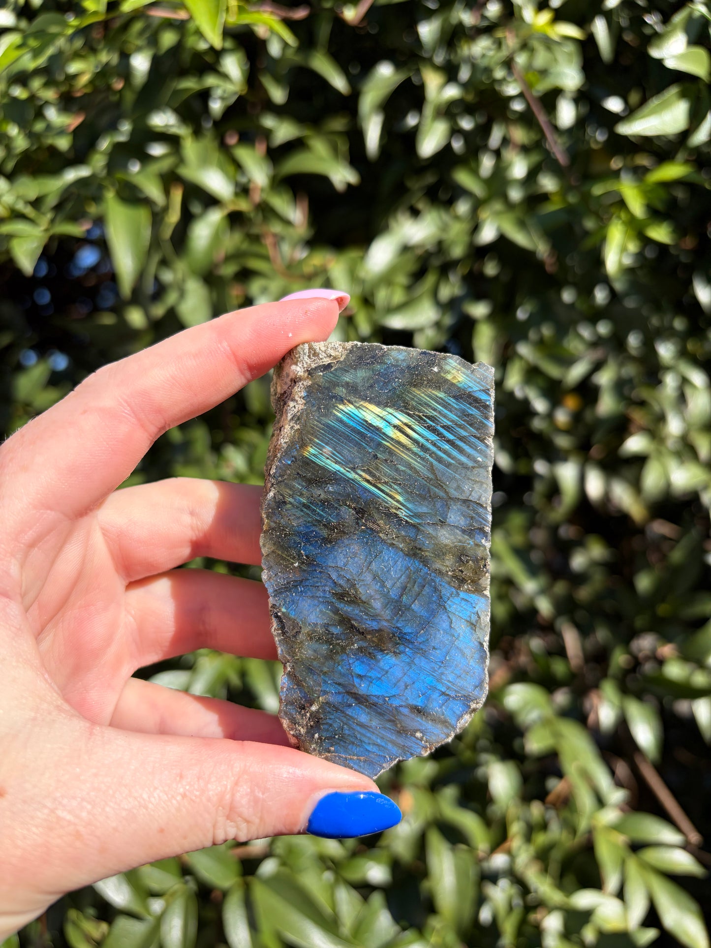 Labradorite Semi Polished Piece A