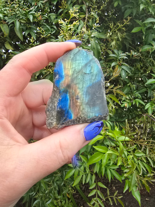 Labradorite Semi Polished Piece A